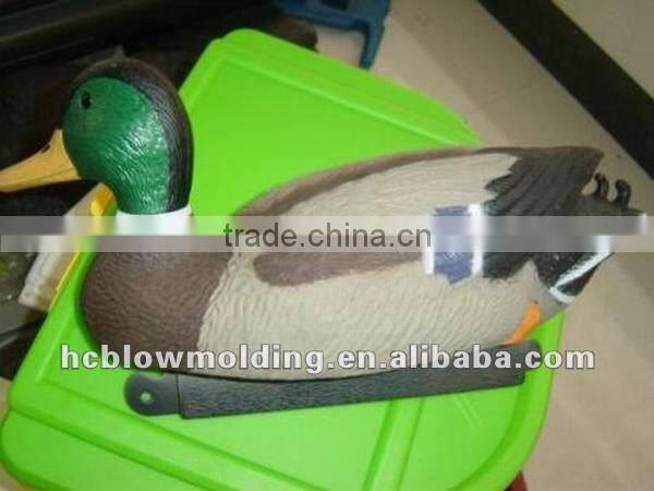 OEM Blow Molding male and female duck decoy plastic HDPE hunting decoy