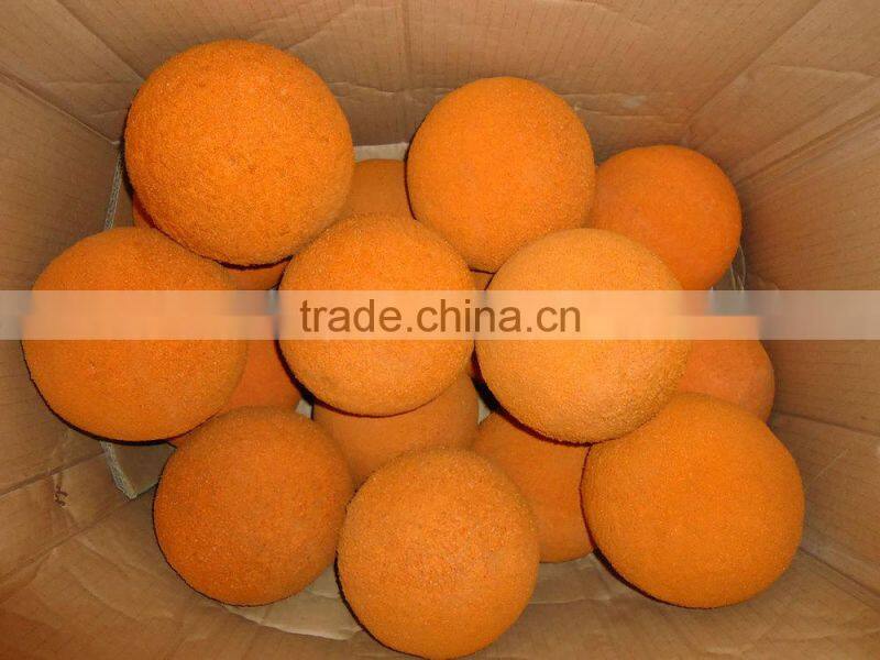 Concrete pump spare parts soft concrete pumps cleaning sponge ball