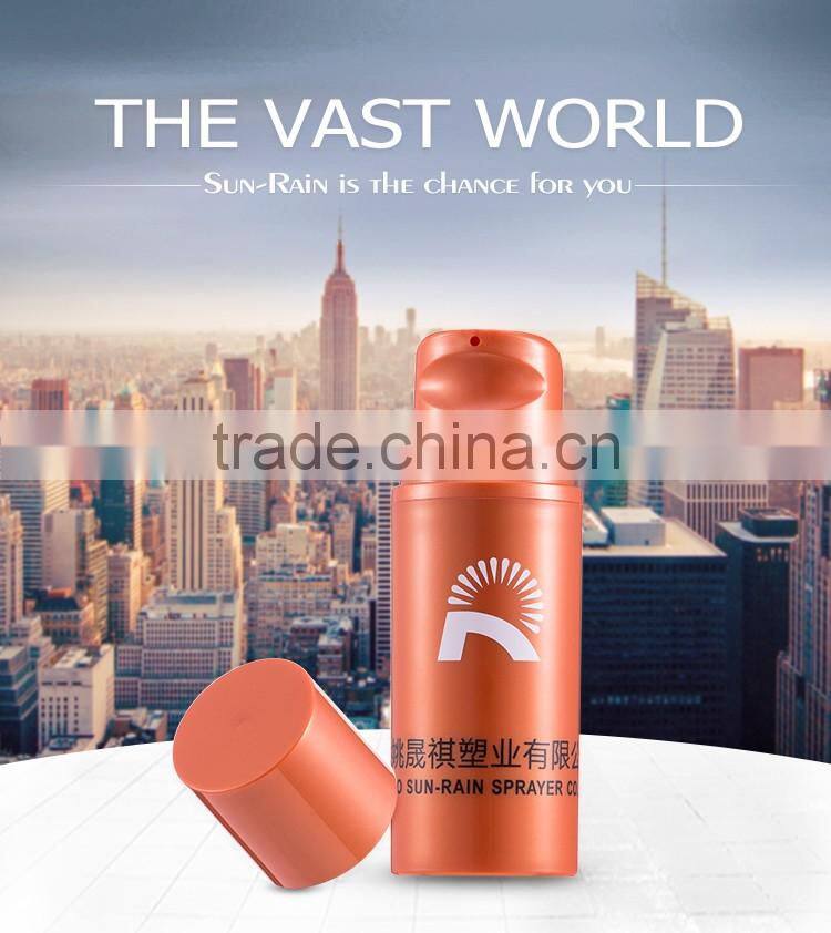 Hot sale new desgin empty customized cosmetic use 100ml plastic colored bottle