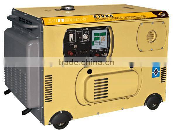 10kw Small diesel generator set with single cylinder
