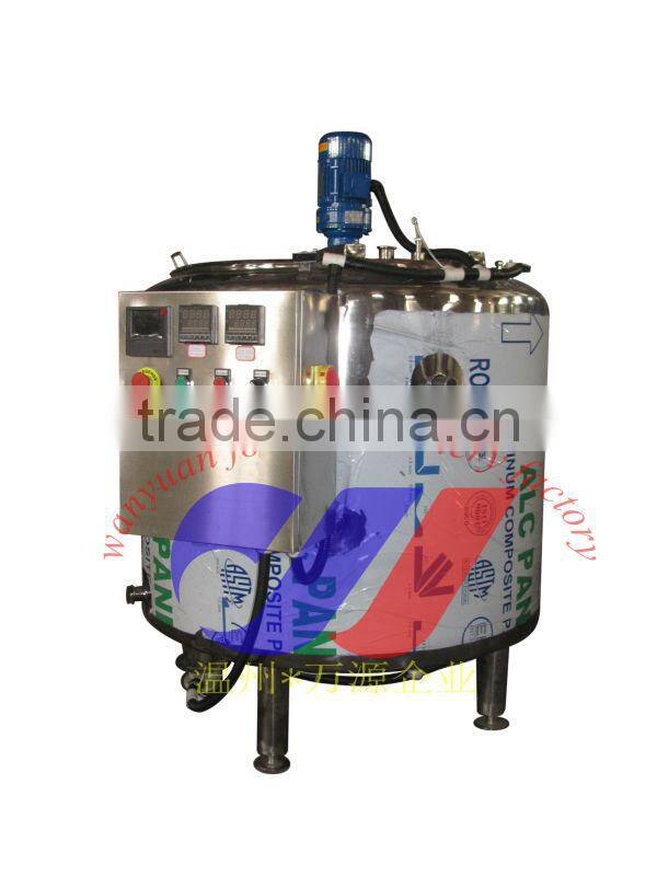 300L batch pasteurizer fruit puree pasteurizer electric heating pasteurizer