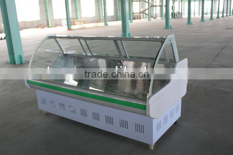 Direct glass supermarket cooling showcase for sale