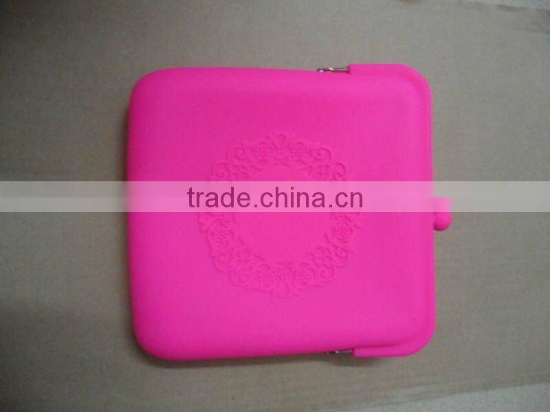 2012 Free packing Latest Fashion Silicone Ladies Handbag