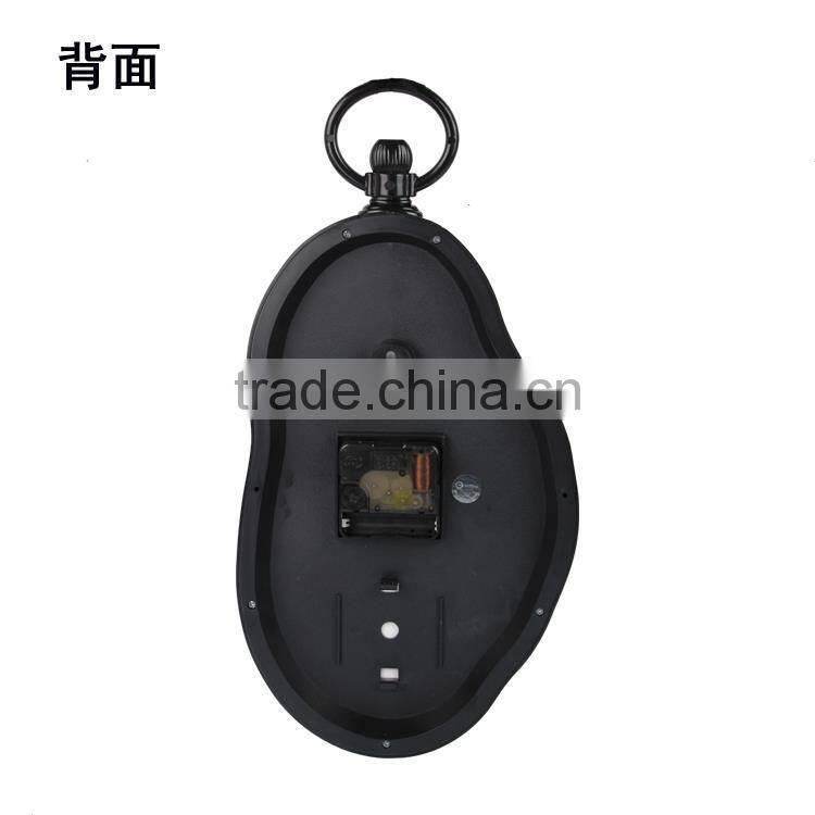 2015 the newest wall quartz clock melting wall clock novelty home decor wall clock art clock