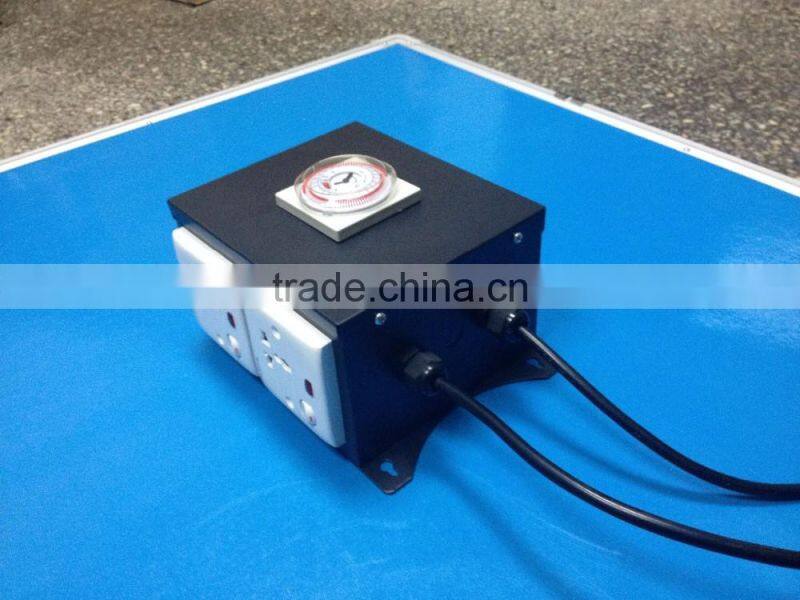 2 4 6 8 Way Contactor Relay Built In Timer Switch Hydroponics Light