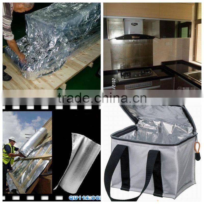 single/double sides metalized film woven cloth manufacturer