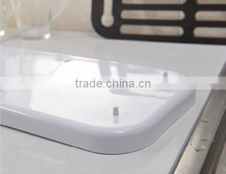 Kitchen Usage Bilayer Plastic Dish Rack For Dish Drying