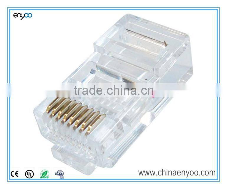 RJ45 Cat5e Modular Plugs/Connectors for Solid Wire