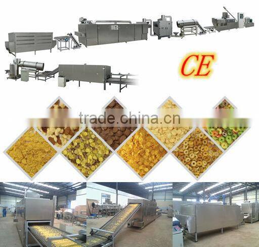 corn flakes processing line