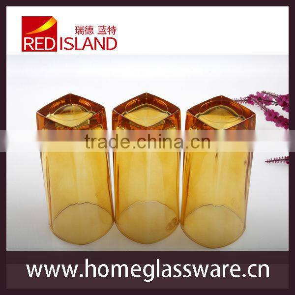 10oz square tumbler glass cup for tableware