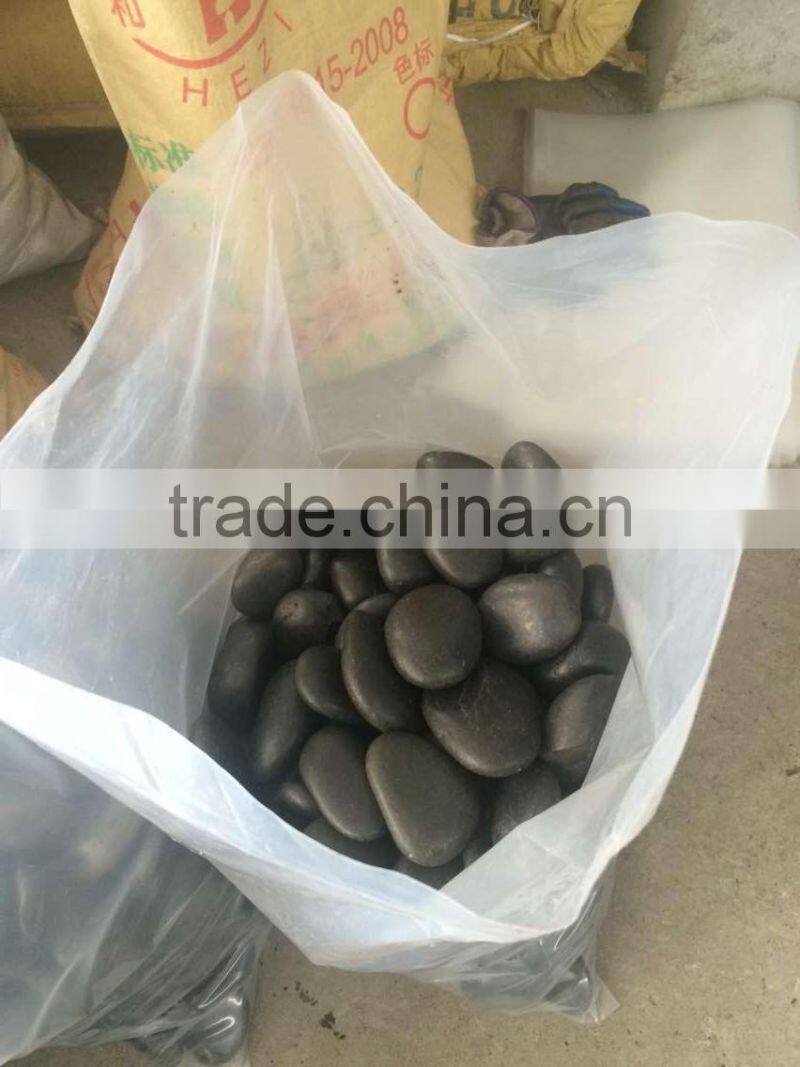 black pebble high polished 3-5cm