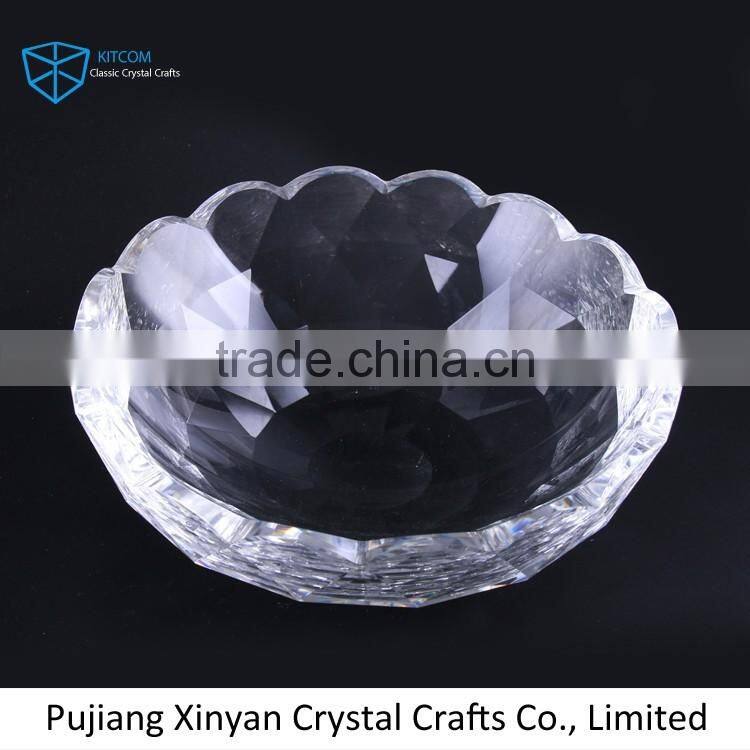 TOP SALE OEM quality simple design crystal fruit stand directly sale