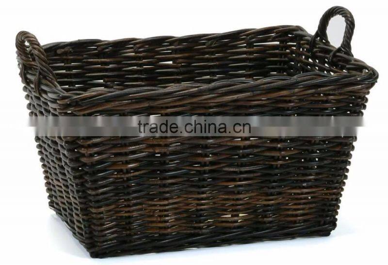 2016 Eco-friendly wicker retail display baskets