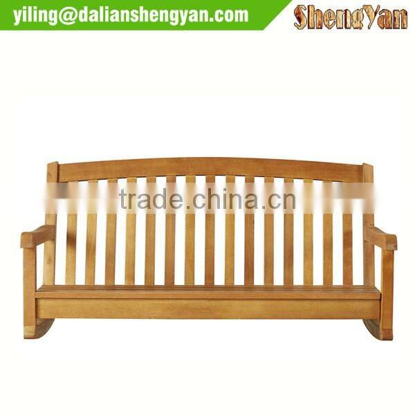 Nice hanging wooden porch swing for sale