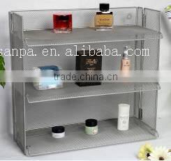 New Design Office / Home Storage 3 Tier Metal Mesh Organizer