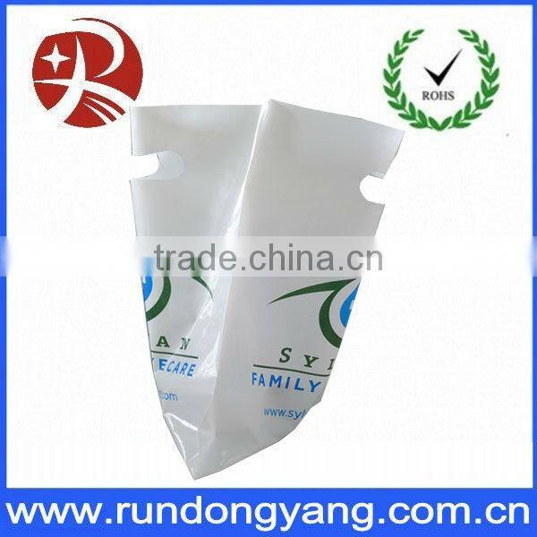 Custom Printed Die Cut Handle Plastic Bag for Packing or Shopping