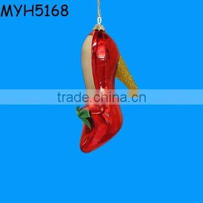 Party Decorative High Heels Cake Stand with Red Roses and Striped Socks