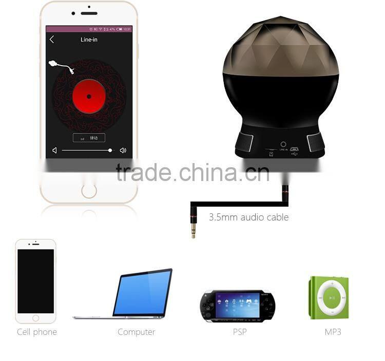 2017 Hot new product protable bluetooth speaker with fm radio