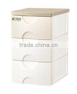 Durable 3 Drawer Lightweight Storage Cabinet For Closet/Office