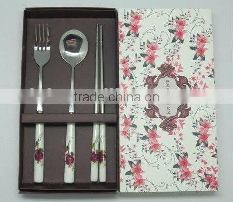 Gift Spoon 2014 Kawaii stainless steel spoon set /Christmas gift