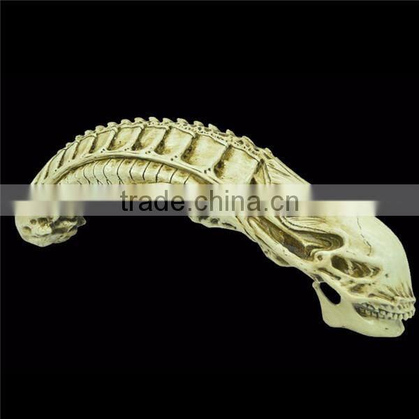 Antique bronze skeleton sculpture resin soldier warrior statues