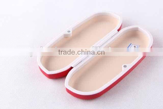 PU glasses box with magnet glasses case