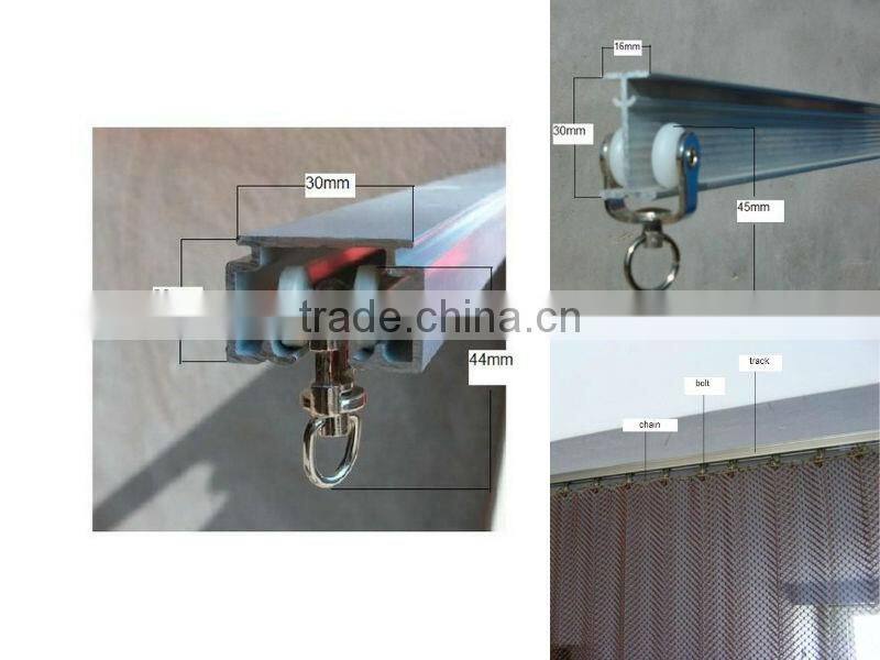 wire mesh curtain metal coil drapery for room divider