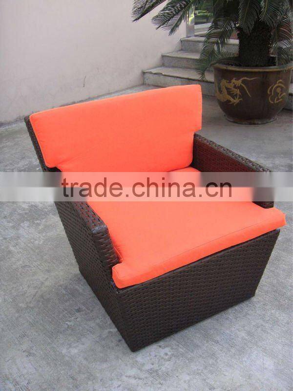6pcs wicker patio sofa set