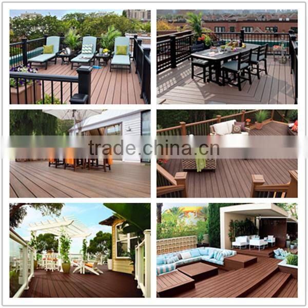 The factory wholesale Recycled wood polymer composite eco-friendly wpc floor