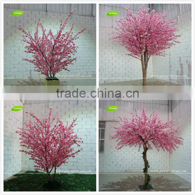 BLS1604002 GNW 8ft pink cherry blossom tree decoration for indoor wedding decoration trees