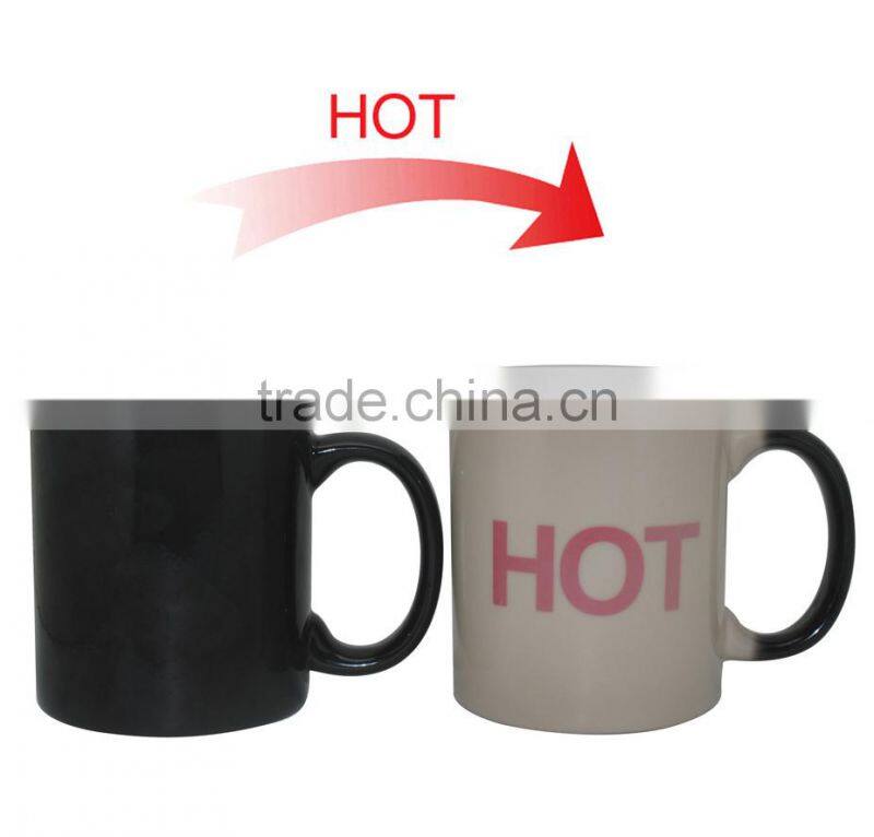 Fantasy Mugs Ceramic Color Changing Creative Black Mug