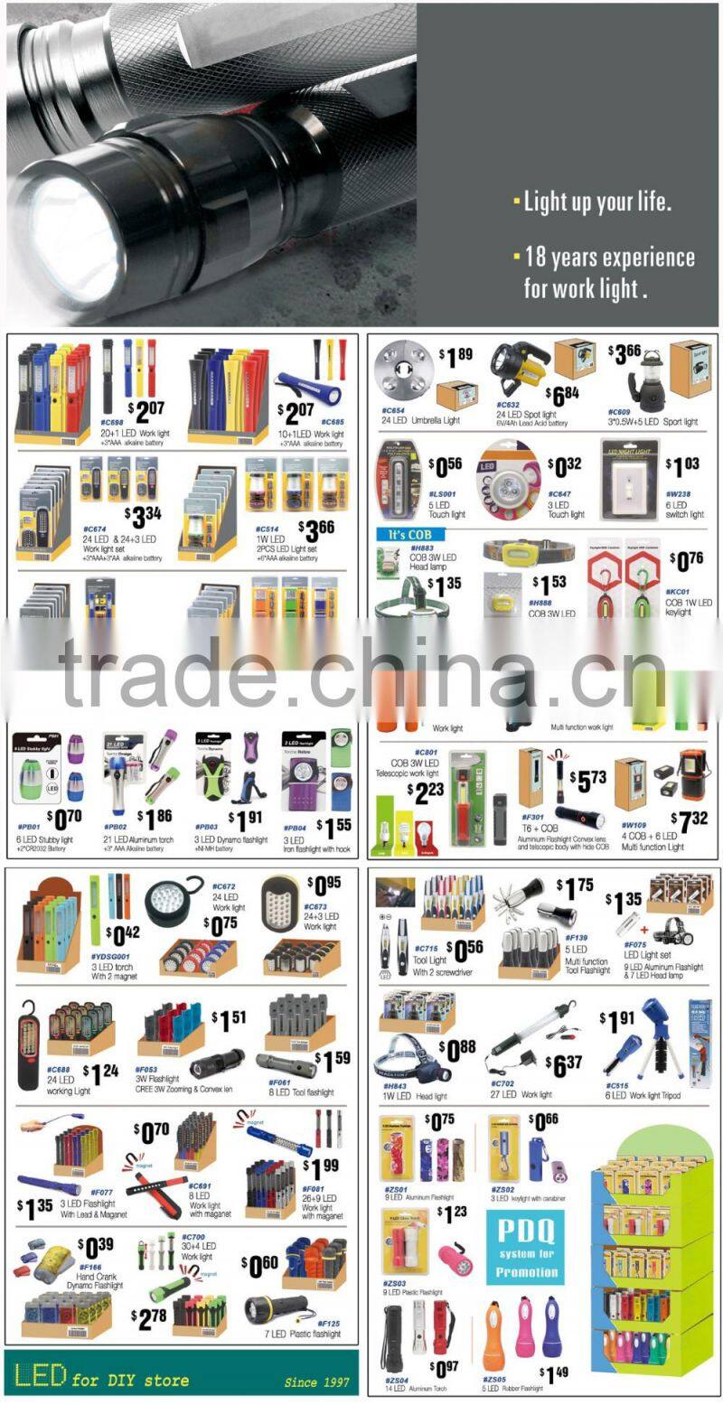 LED emergency flash light