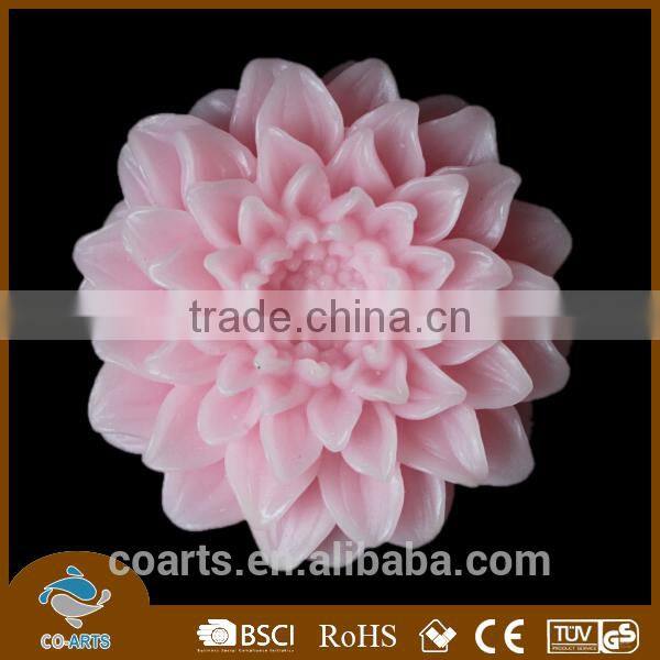 Flower shaped hot sell decorative candle