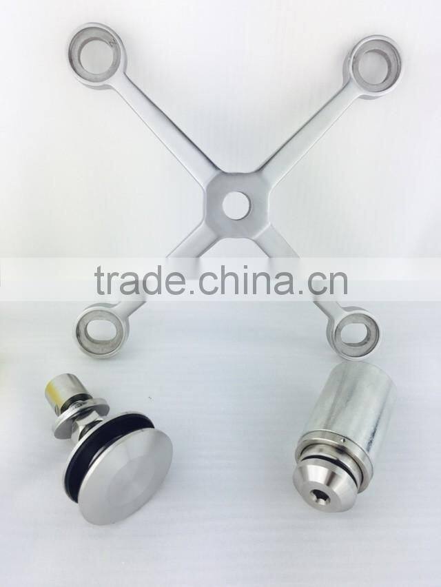 Customized 316 Stainless Steel Glass Spider Routel