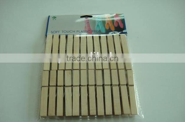 wooden bamboo colourful clothes hangers Plastic clothespin/clothes peg/clothes clip