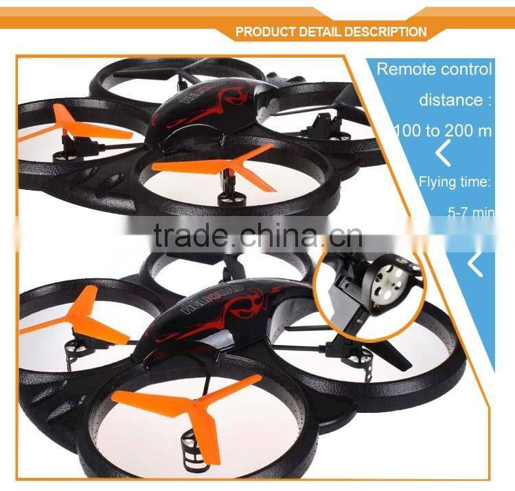 2015 HOT SALE 2.4G RC 4-axle UFO radio control flycam quadcopter drone