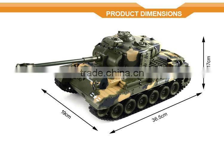 King Tiger RC Tank With Shooting Smoke rc tank 1:16 bb Henglong RC Tank