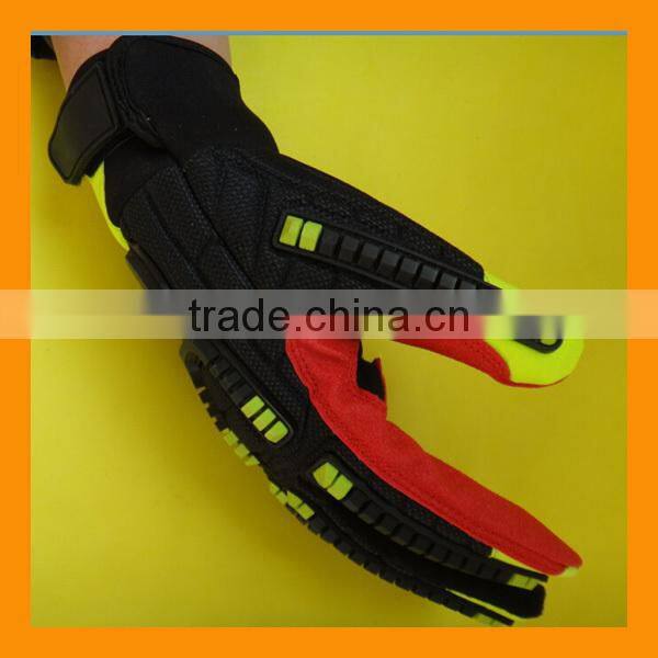 Rigger Style Anti Vibration Oil Resistant Safety Gloves