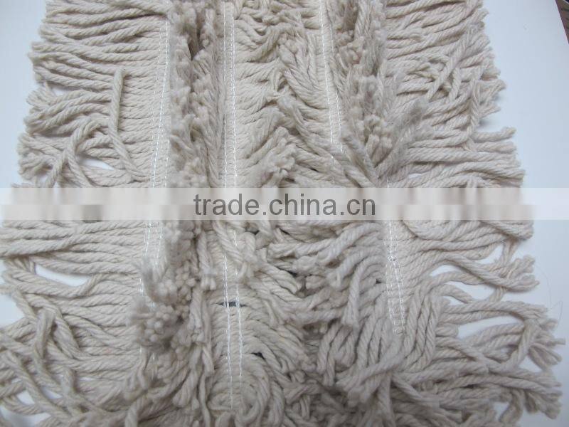 Industrial grade disposable dust mop head 5 inch 40 feet with cutting knife