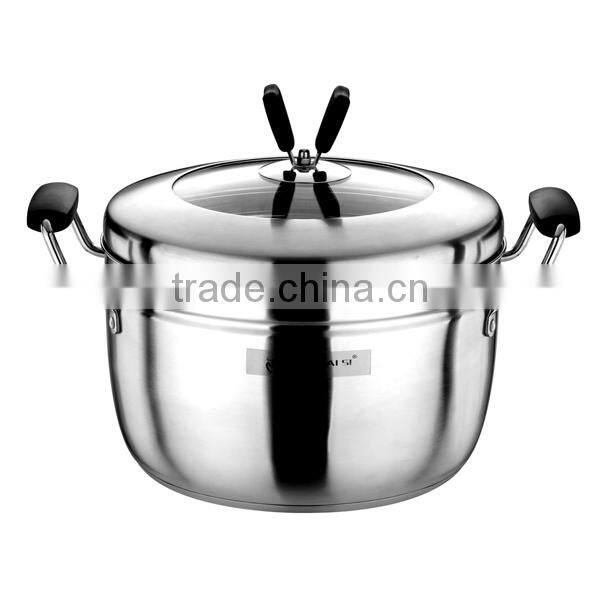 WX High Quality Stainless Steel Stock Pot/Sauce Pot/Hot Pot