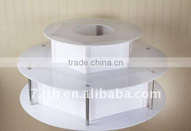 CHOCOLAZI ANT-8145 Acrylic Color LED BASE of Chocolate fountain display