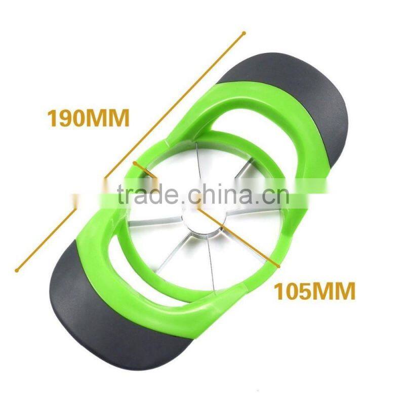The Fresh Style Apple cutter with stainless steel blades