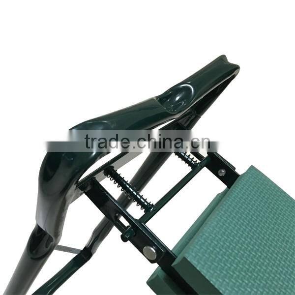 Kneeling Bench Chair, Folding Green Garden Kneeler