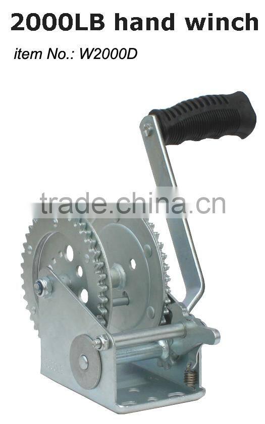 2000LB ratchet pulling winch