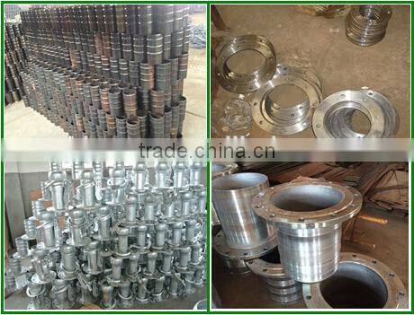 Galvanized Steel Hose Tail With Flange