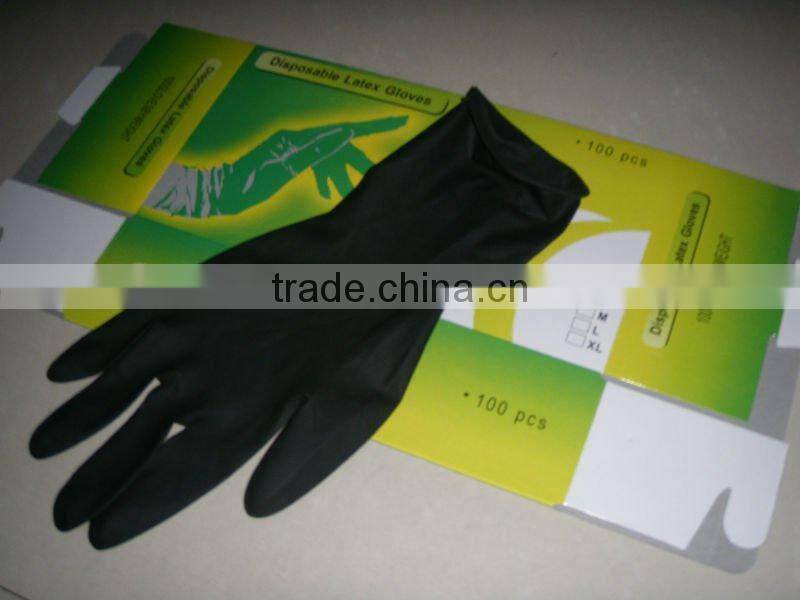 Disposable Powder Free Latex Textured Tattoo Gloves