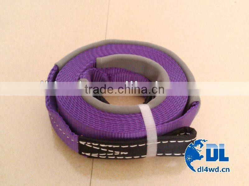 off road custom tow strap polyester towing strap