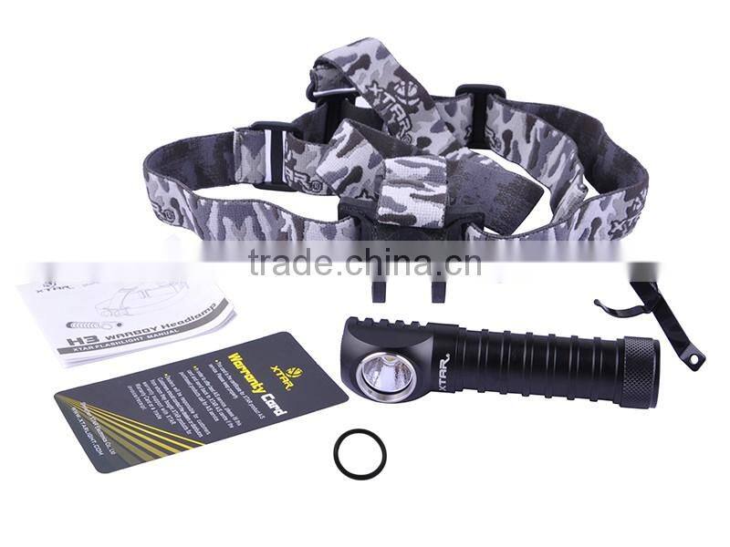Wholesale XTAR H3 XM-L2 U3 LED 1000 Lumens 5 Mode Multifunction Waterproof LED Headlamp