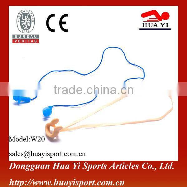 Protect Latex Swimming nose clip with string Lightweight and durable nose clip