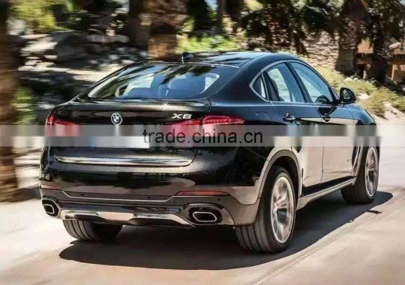 automotive parts for B~MW X6 F16 muffler tip PP rear diffuser